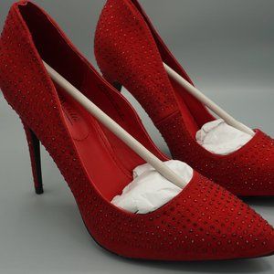 ANNE MICHELLE HIBISCUS Slip On Pump Heels Size 9